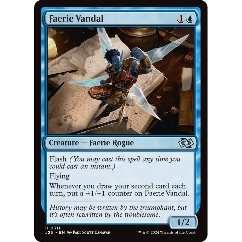 Faerie Vandal [Foundations Jumpstart]