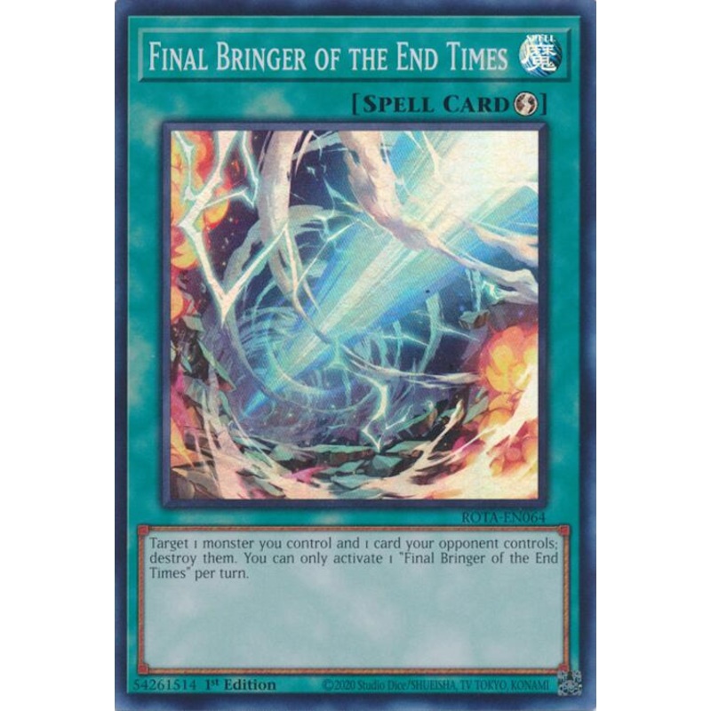 Final Bringer of the End Times [ROTA-EN064] Super Rare