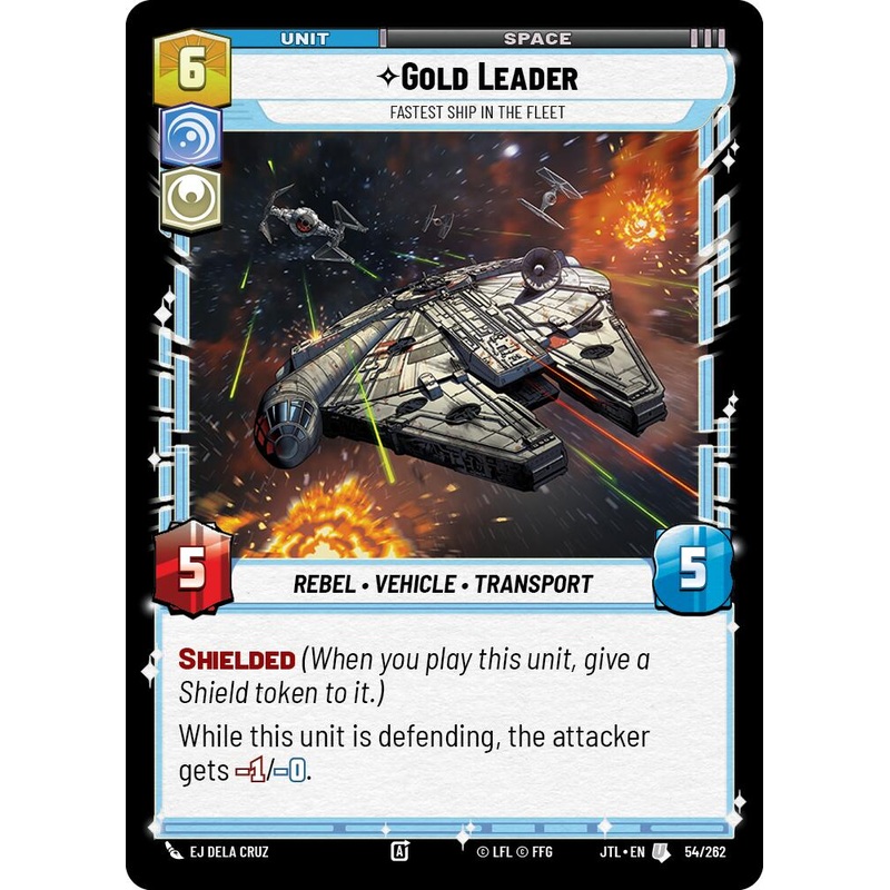 Gold Leader – Fastest Ship in the Fleet (054/262) (054/257) [Jump to Lightspeed]