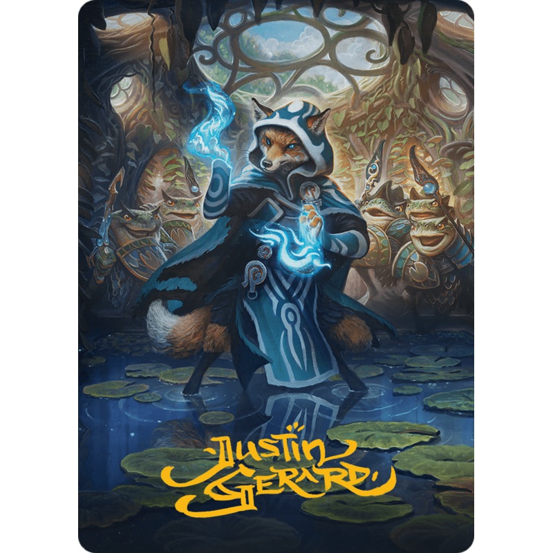 Jace, the Mind Sculptor Art Card (Gold-Stamped Signature) [Bloomburrow Art Series]