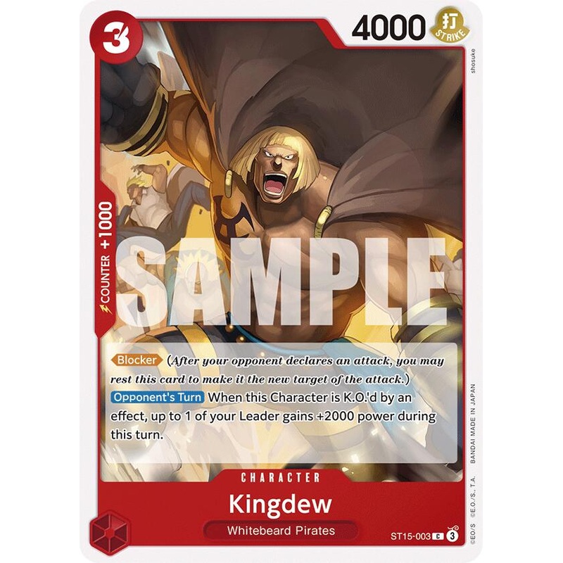 Kingdew [Starter Deck: Red Edward.Newgate]