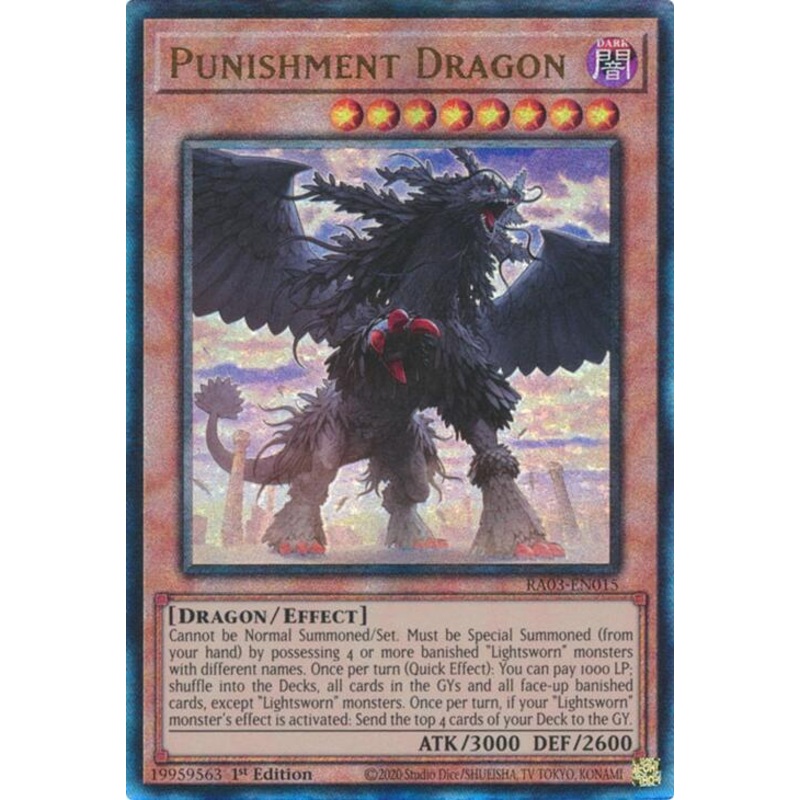 Punishment Dragon (UTR) [RA03-EN015] Prismatic Ultimate Rare