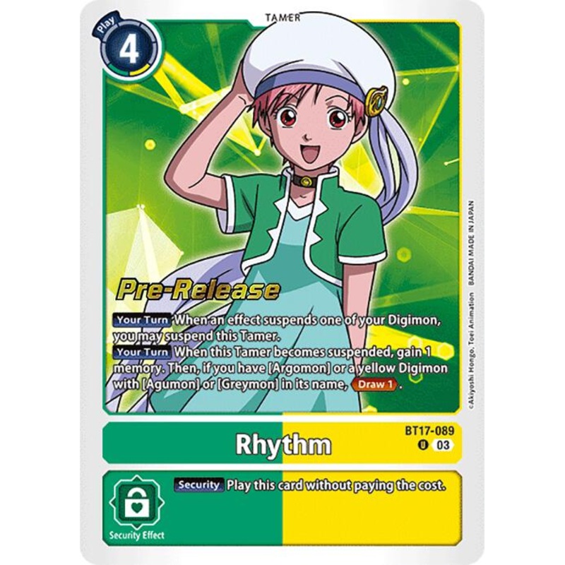 Rhythm [BT17-089] [Secret Crisis Pre-Release Cards]