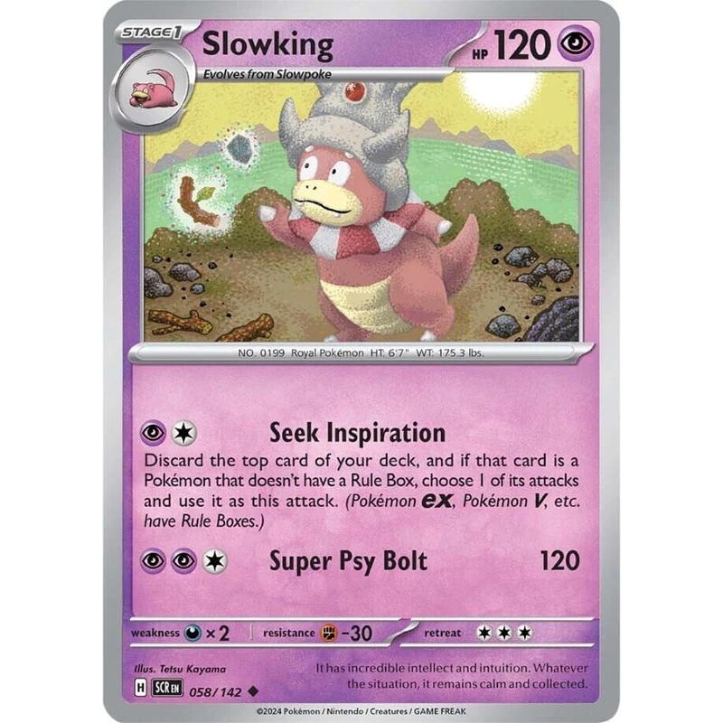 Slowking (058/142) [Scarlet & Violet: Stellar Crown]