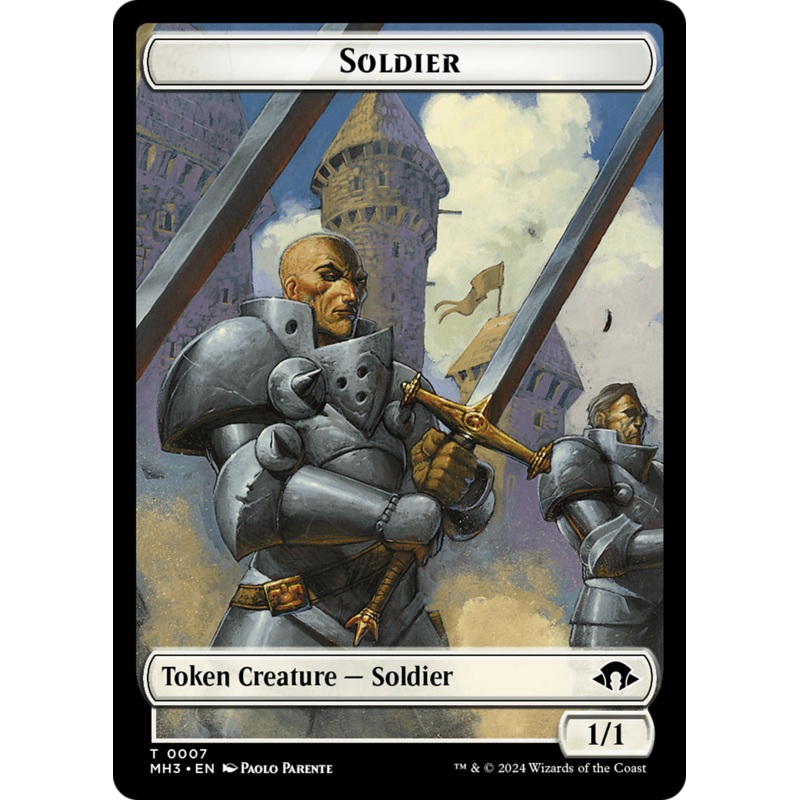 Soldier Token [Modern Horizons 3 Tokens]