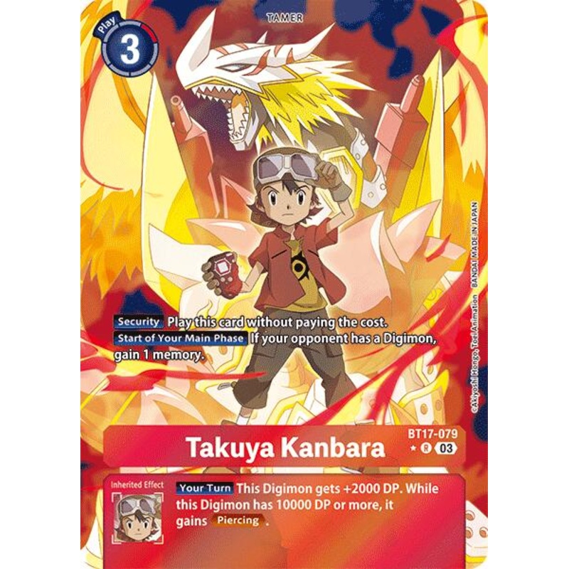Takuya Kanbara [BT17-079] (Alternate Art) [Secret Crisis]