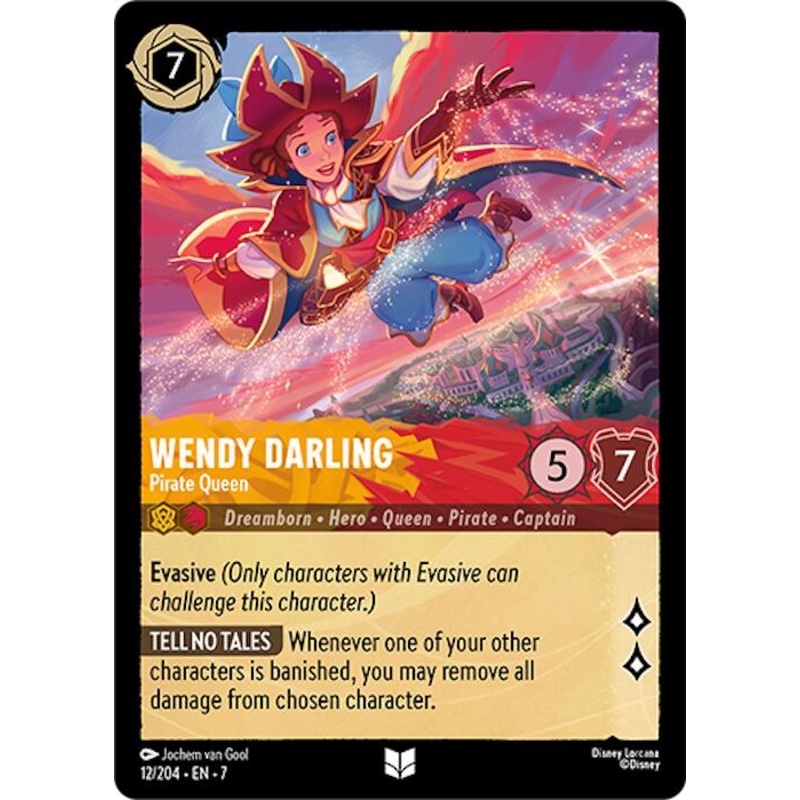 Wendy Darling – Pirate Queen (12/204) [Archazia’s Island]
