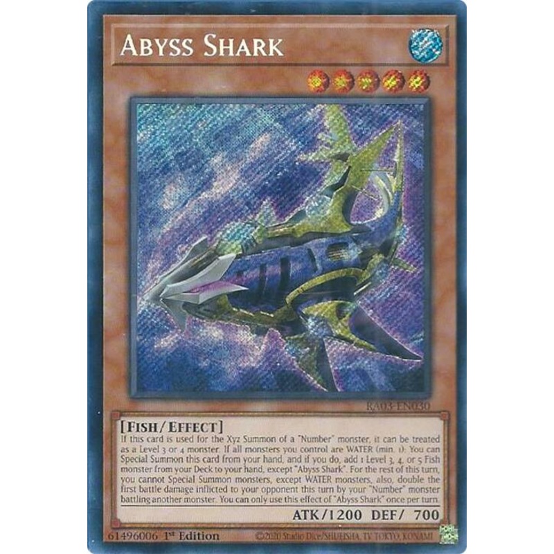 Abyss Shark (Secret Rare) [RA03-EN030] Secret Rare