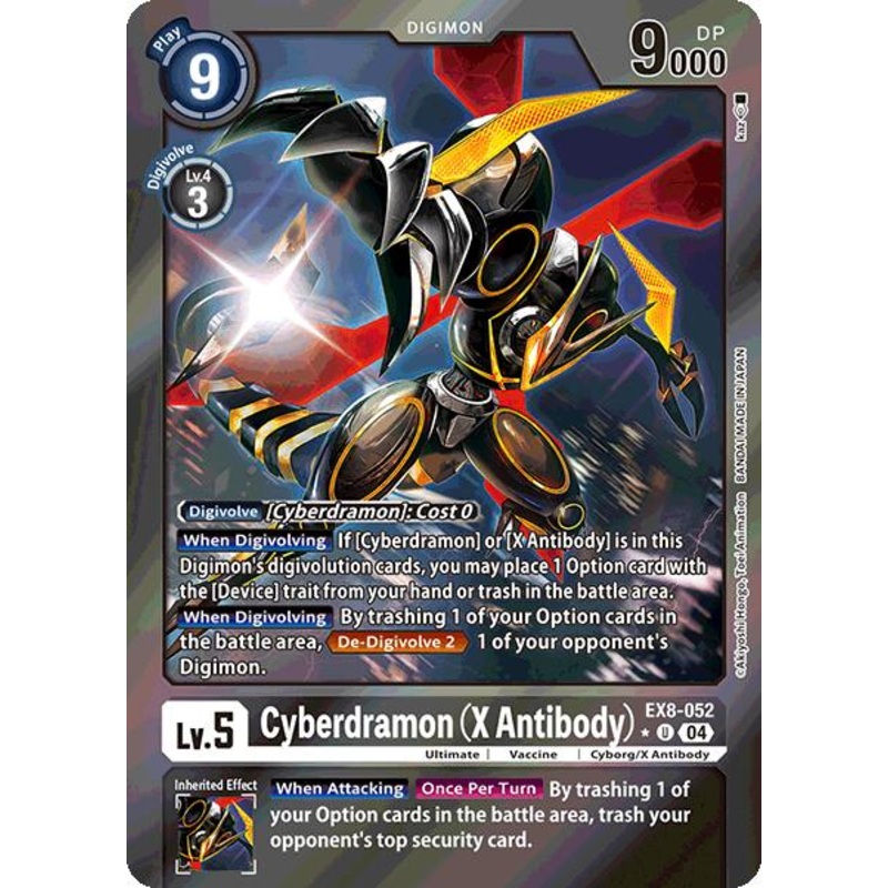 Cyberdramon [EX8-052] (X Antibody) (Limited Foil) [Chain of Liberation]