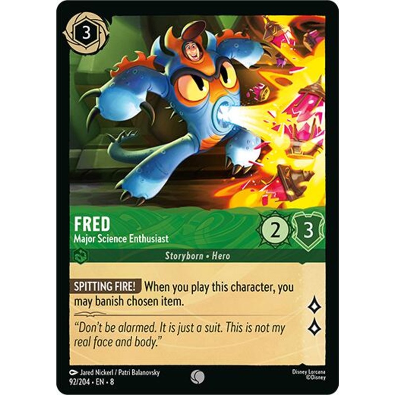 Fred – Major Science Enthusiast (92/204) [Reign of Jafar]