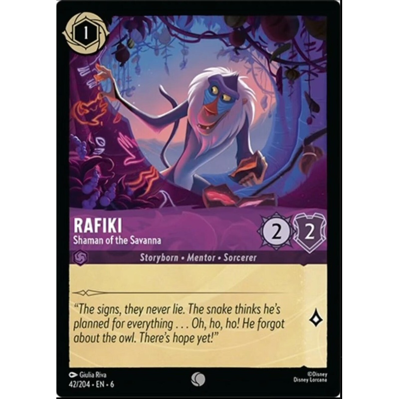 Rafiki – Shaman of the Savanna (42/204) [Azurite Sea]