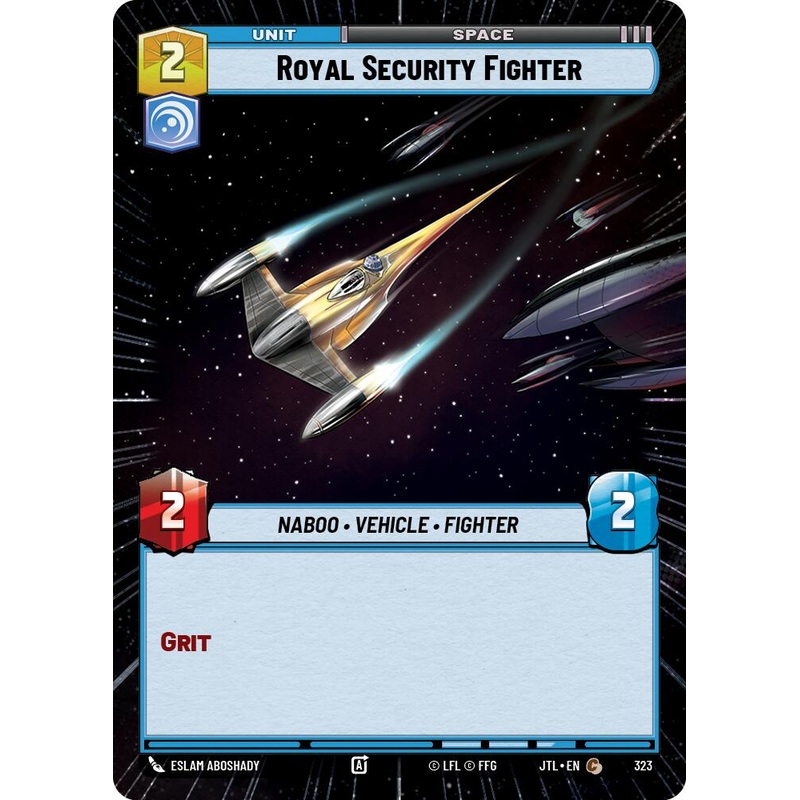 Royal Security Fighter (323) (Hyperspace) (323) [Jump to Lightspeed]