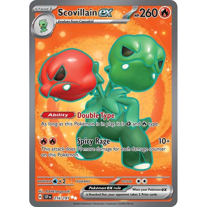 Scovillain ex (216/191) [Scarlet & Violet: Surging Sparks]