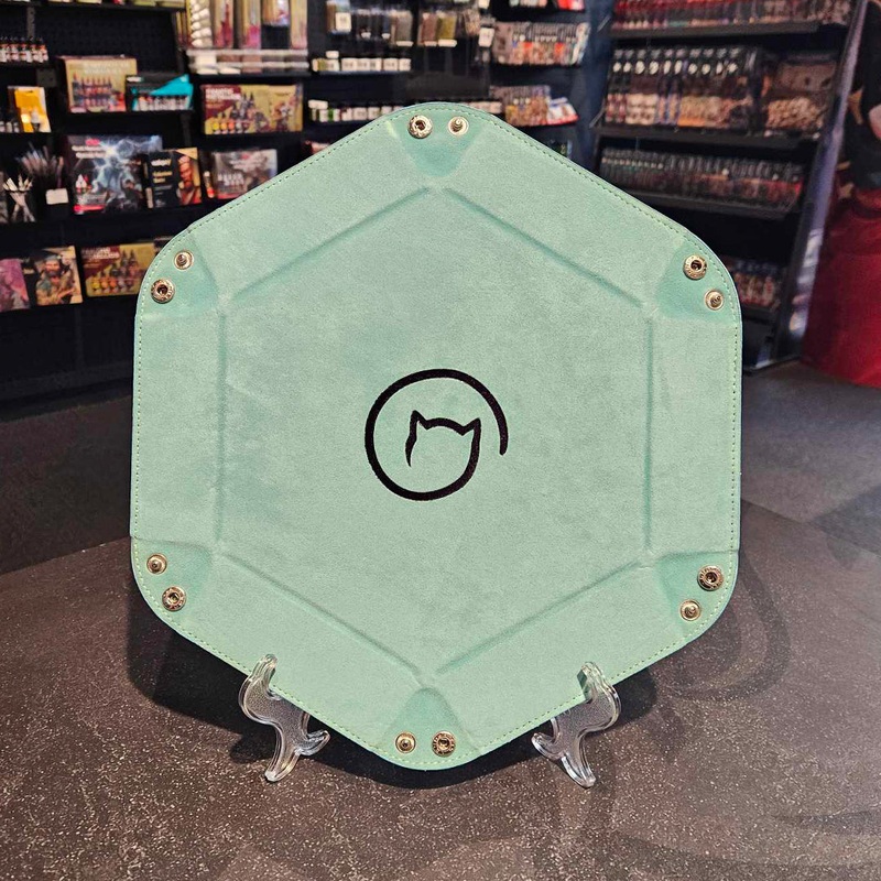 Bea Games Hexagon Dice Tray  – Mint Green