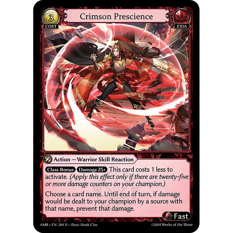Crimson Prescience (204) [Mortal Ambition]