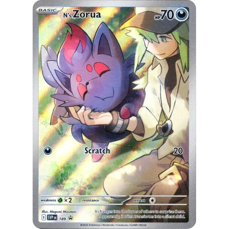 N’s Zorua (SVP189) [Scarlet & Violet: Black Star Promos]