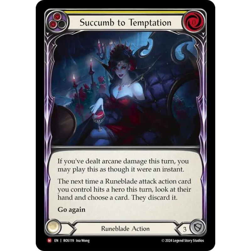Succumb to Temptation [ROS119] (Rosetta)  Rainbow Foil
