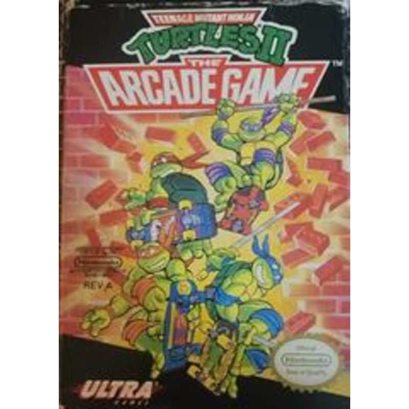 Teenage Mutant Ninja Turtles II [No Free Pizza Offer] – NES
