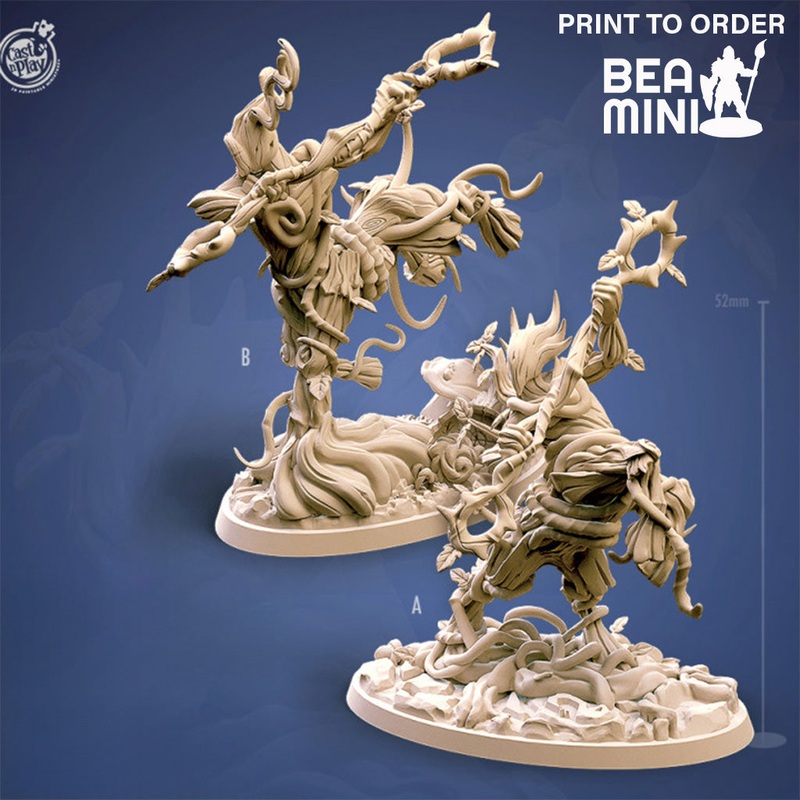 Valk Oakenroamer – Forest Guardian | BeaMini Print to Order Miniatures