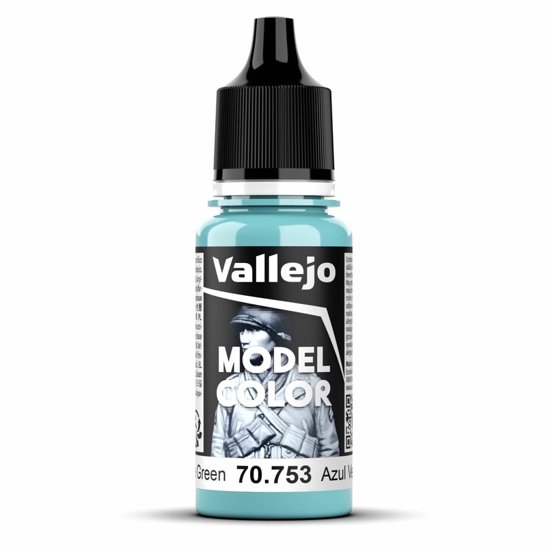 Vallejo Model Colour – Light Blue Green (Single Bottle 18ml)
