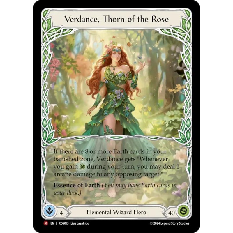 Verdance, Thorn of the Rose [ROS013] (Rosetta)