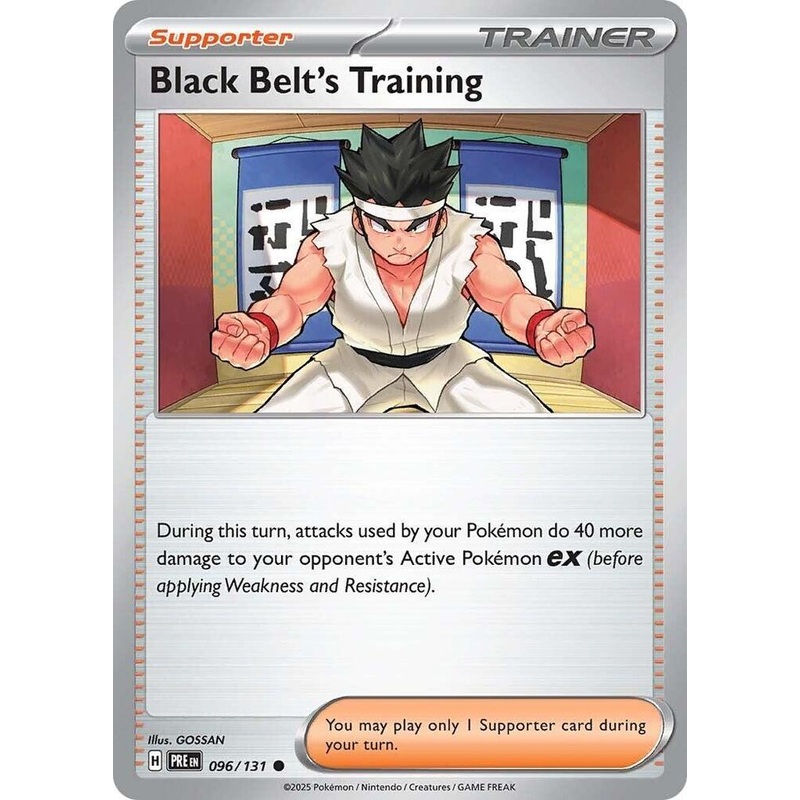 Black Belt’s Training (096/131) [Scarlet & Violet: Prismatic Evolutions]
