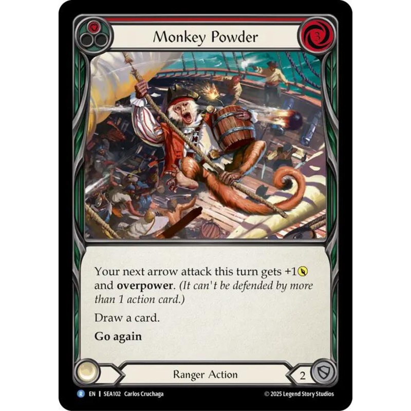 Monkey Powder [SEA102] (High Seas)  Rainbow Foil