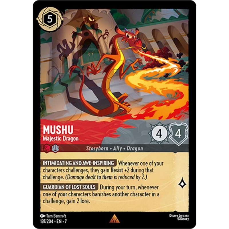 Mushu – Majestic Dragon (137/204) [Archazia’s Island]