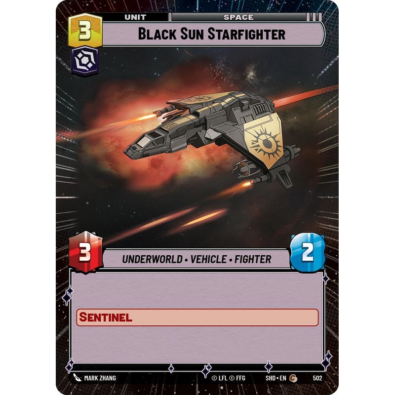 Black Sun Starfighter (Hyperspace) (502) [Shadows of the Galaxy]