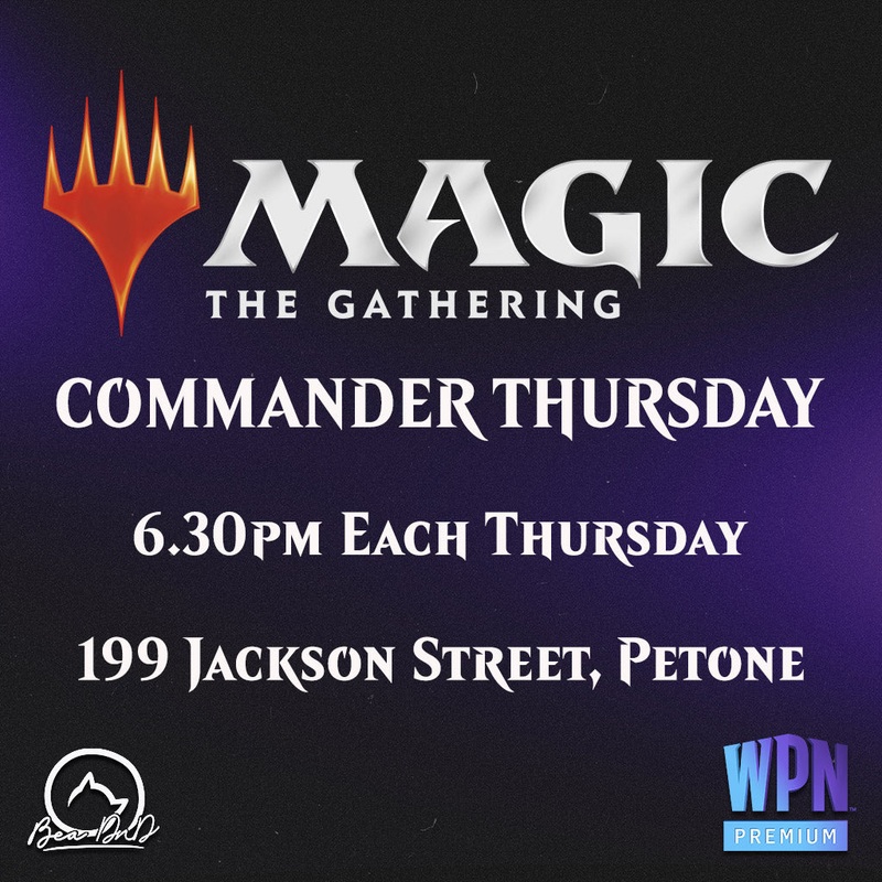 Commander Thursday 25th July ticket