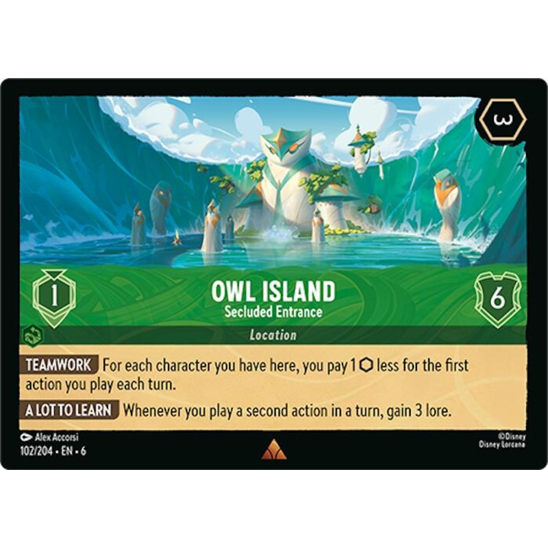 Owl Island – Secluded Entrance (102/204) [Azurite Sea]