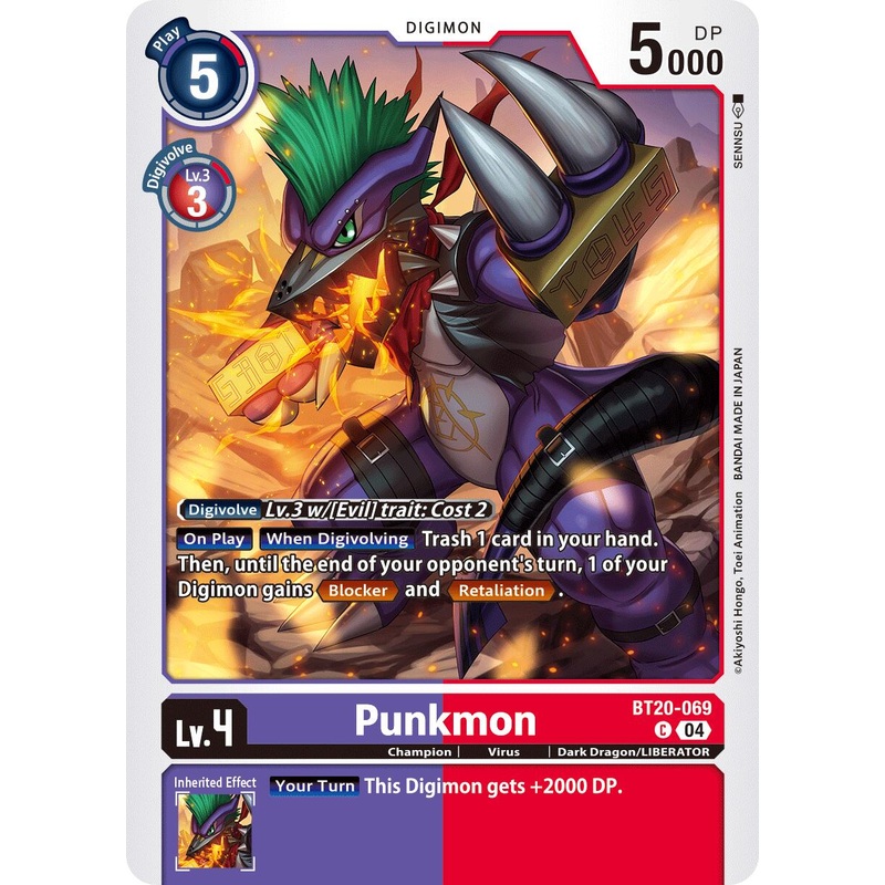 Punkmon [BT20-069] [Release Special Booster Ver.2.5]