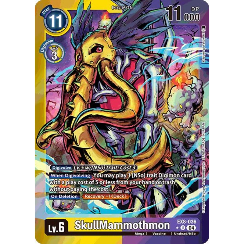 SkullMammothmon [EX8-036] (Limited Foil) [Chain of Liberation]