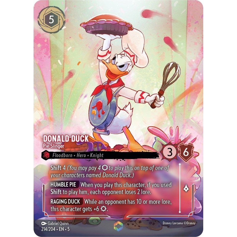 Donald Duck – Pie Slinger (Enchanted) (214/204) [Shimmering Skies]