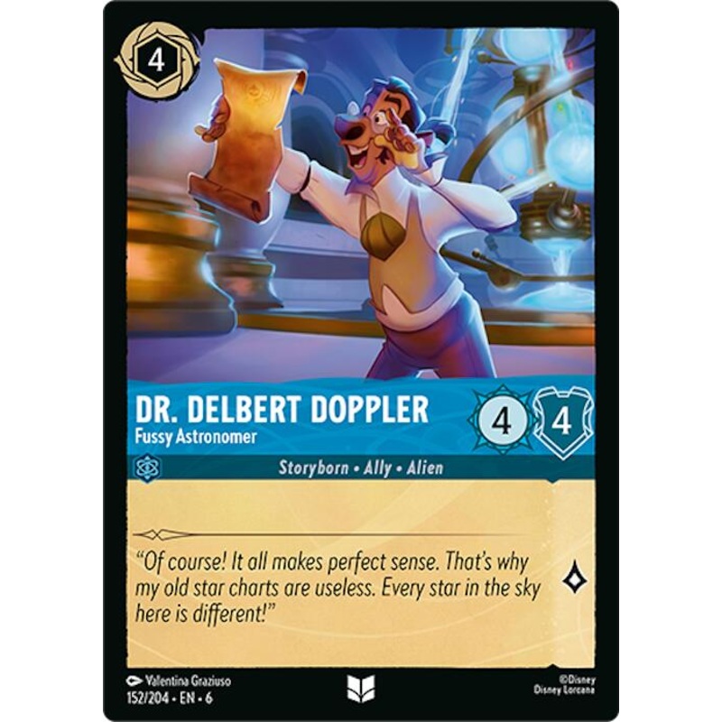 Dr. Delbert Doppler – Fussy Astronomer (152/204) [Azurite Sea]
