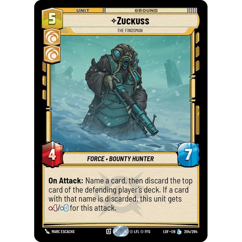 Zuckuss – The Findsman (204/264) (204/264) [Legends of the Force]
