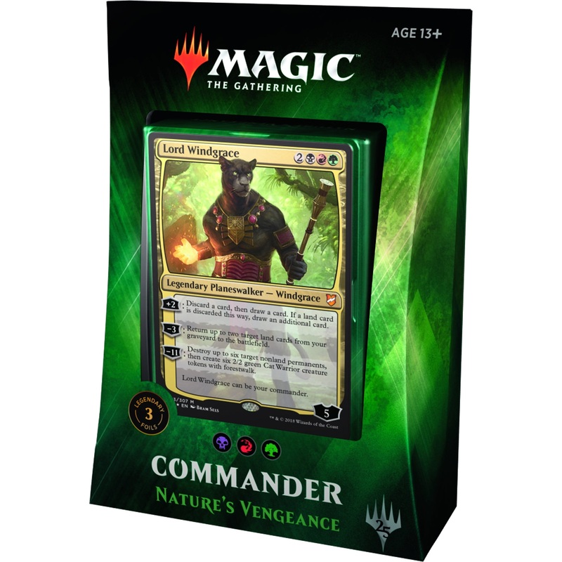 Commander 2018 – Commander Deck (Nature’s Vengeance)