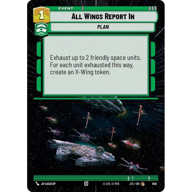 All Wings Report In (856) (Hyperspace Foil) (856) [Jump to Lightspeed]
