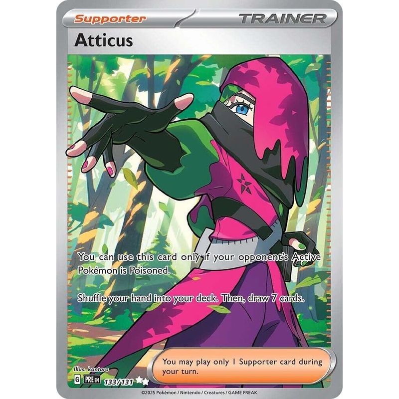 Atticus (133/131) [Scarlet & Violet: Prismatic Evolutions]