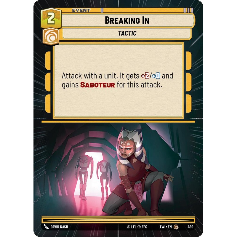 Breaking In (Hyperspace) (489) [Twilight of the Republic]