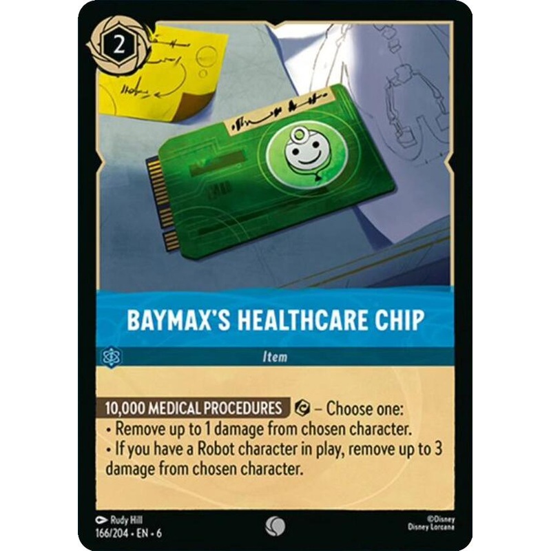Baymax’s Healthcare Chip (166/204) [Azurite Sea]
