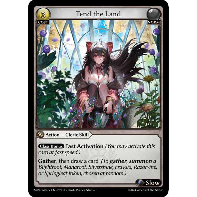 Tend the Land (209) [Mercurial Heart Alter Edition]