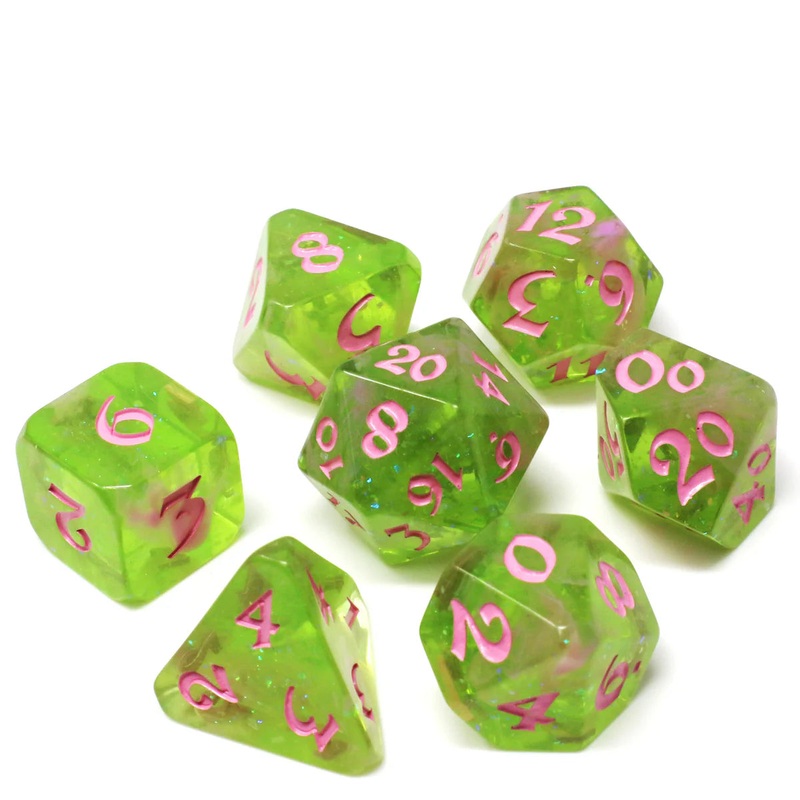 Die Hard Dice 7 Die Dice Set: Spring Court