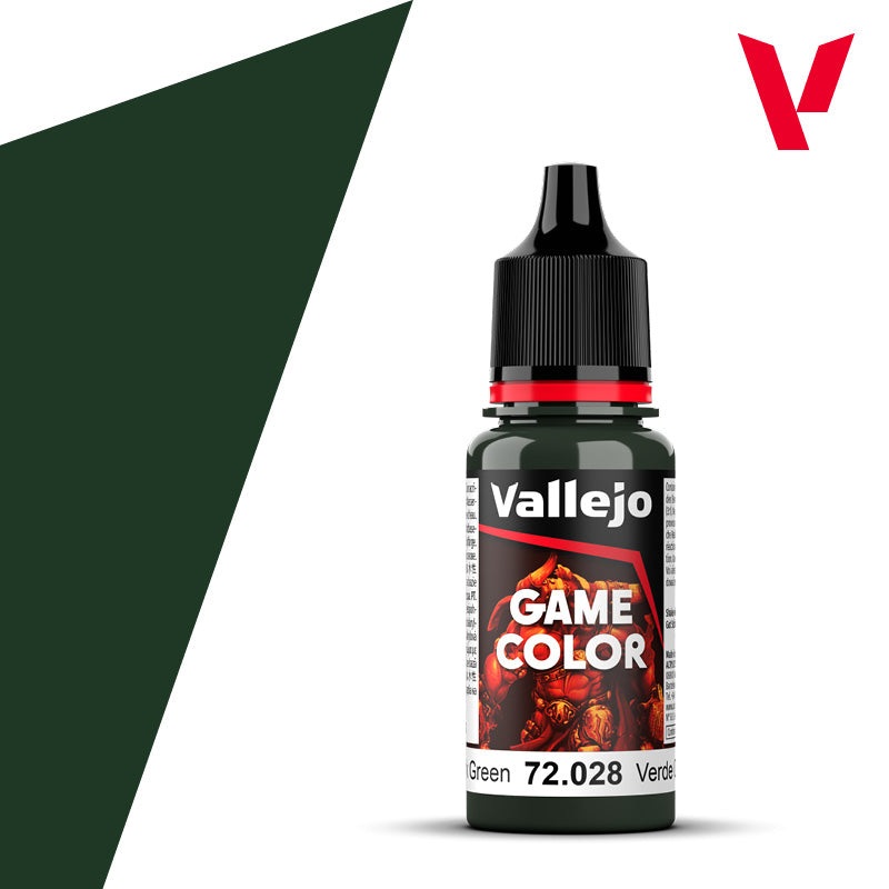 Vallejo Game Color: Dark Green 18 ml.