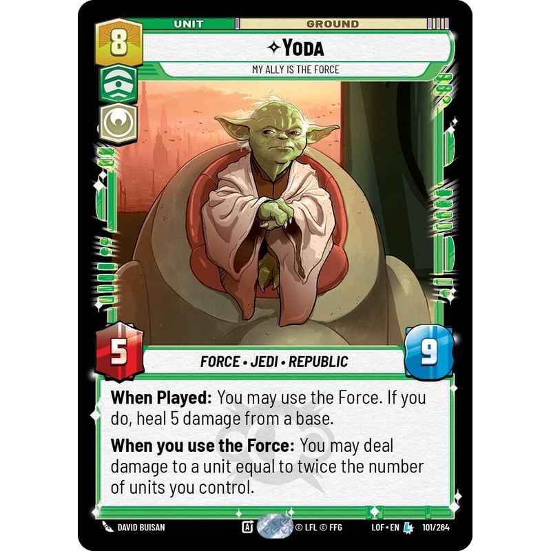 Yoda – My Ally is the Force (101/264) (101/264) [Legends of the Force]