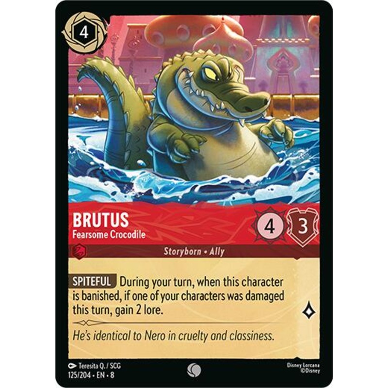Brutus – Fearsome Crocodile (125/204) [Reign of Jafar]