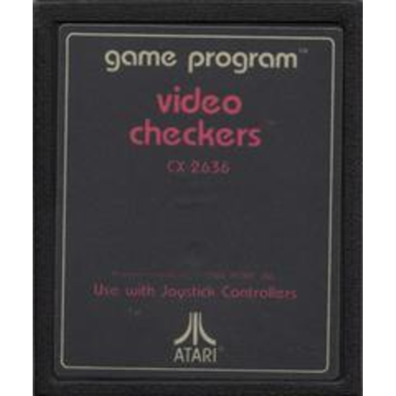 Video Checkers [Text Label] – Atari 2600