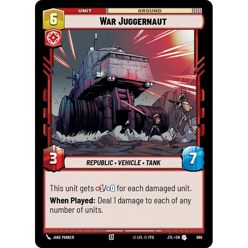 War Juggernaut (668) (668) [Jump to Lightspeed]