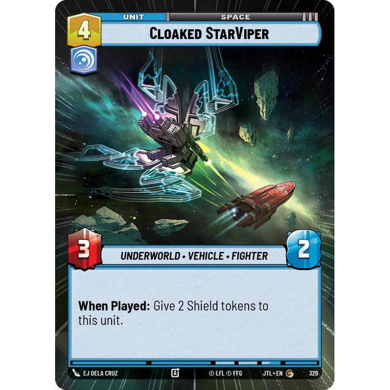 Cloaked StarViper (329) (Hyperspace) (329) [Jump to Lightspeed]