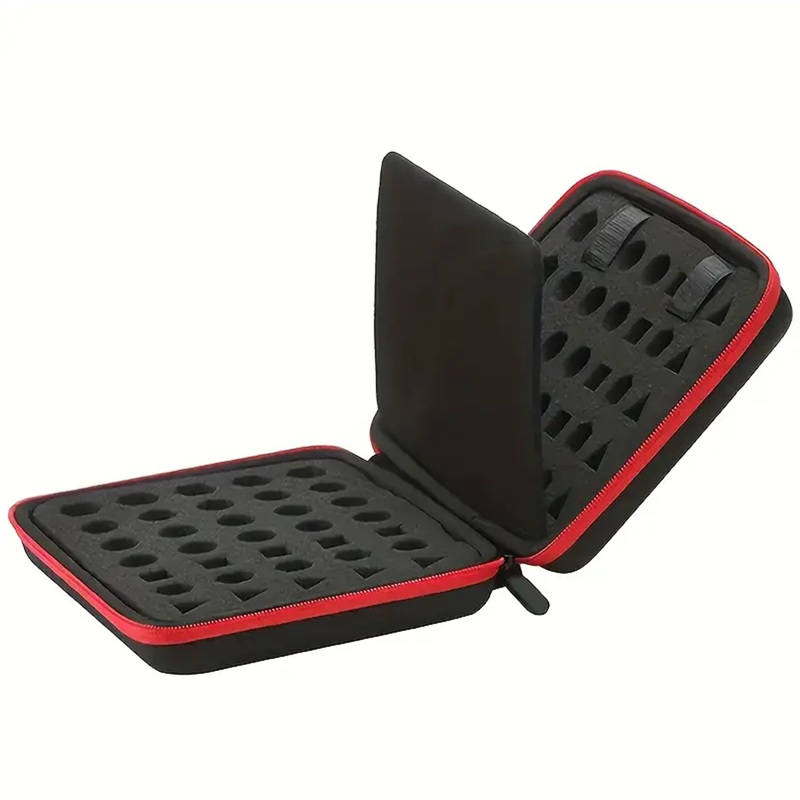 Dice Storage Case (holds 10 sets of Dice) – Red
